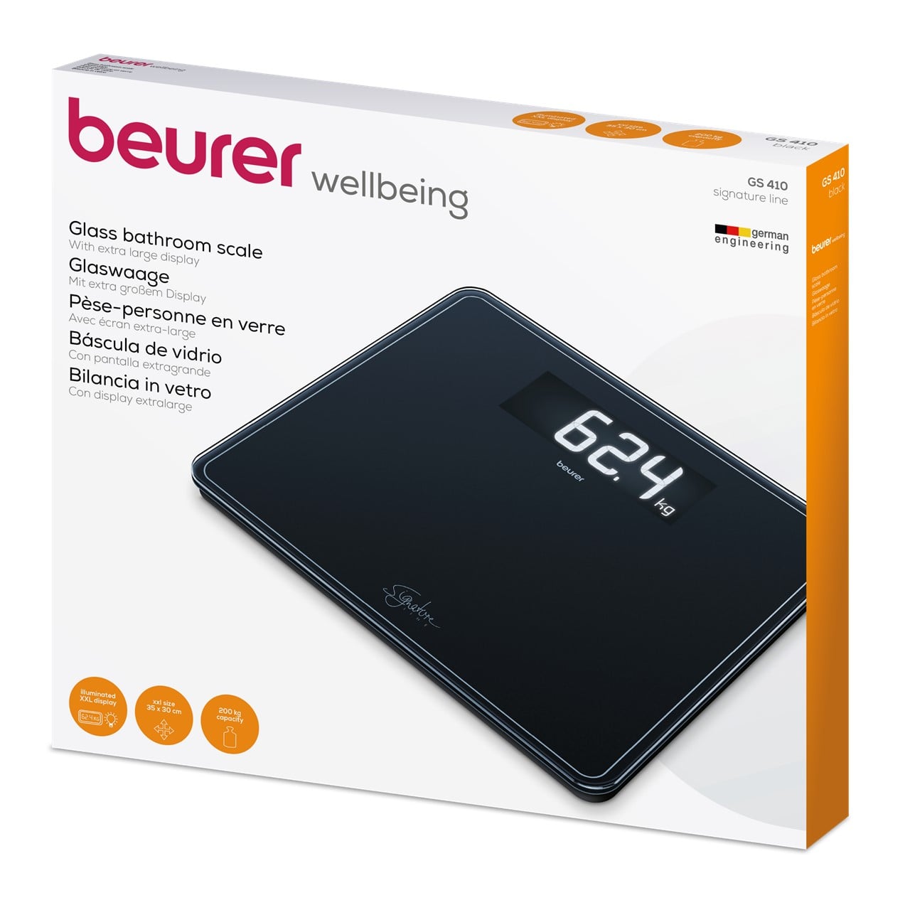 GS410 ترازو بیوررمدل beurer GS410باگارانتی طلایی آرمین درمان خرید از نمایندگی رسمی بیورر - تصویر 1
