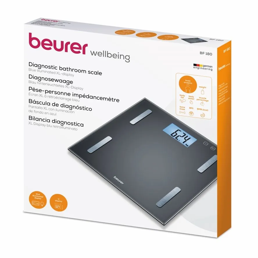 ترازو-BF180-بیورر ترازوبیوررمدل beurer BF180 تشخیصی باگارانتی طلایی - تصویر 1
